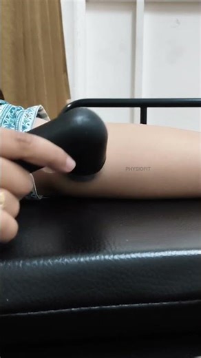 Ultrasound Therapy for Elbow Pain. #elbowpain #painrelief #shorts