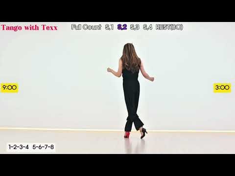 [Tutorial] Tango with Texx Tutorial | Tango with Texx Line Dance Instructional Video