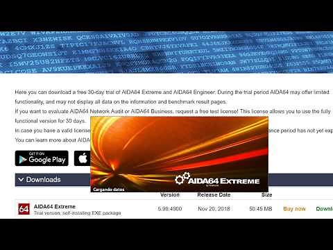 Instalar y como utilizar Aida64 Extreme | Saber Modelo de tu memoria ram y mas