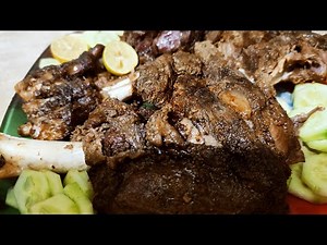 Mutton Leg Steam Roast | How To Make Mutton Steam Roast Without Oven