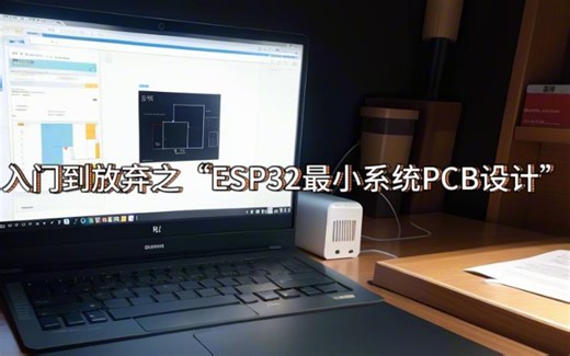 入门到放弃之“Esp32最小系统PCB设计”