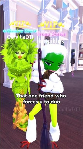 We ALL have that one friend 👯‍♀️🙄 #dresstoimpress #dti #shorts
