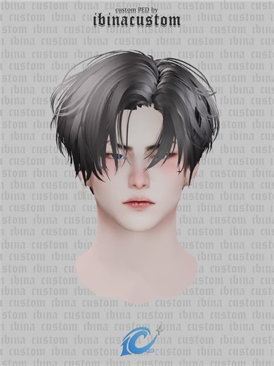 Ibina Custom Ped: Half Ped with Glow Eye & Tattoo