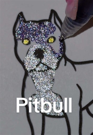 The Joy of Coloring with Pitbulls