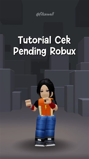 How to check pending Robux 👀✨️ @admingol #topupatgolrox