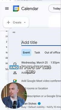 How to Change Google Calendar Views Fast ⏰ #tutorial