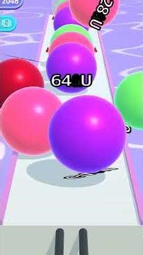 Ball Run 2048 Infinity Mode 128âQ 32âX