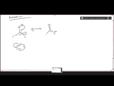 Organic chemistry: How to draw and interpret resonance structures (1)