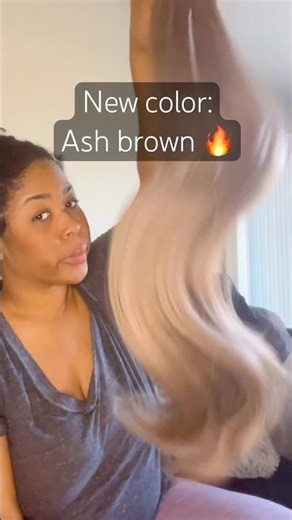 Just a DIY girl re-installing new color braids- Ash brown 🤎🩶🔥, what do you think?