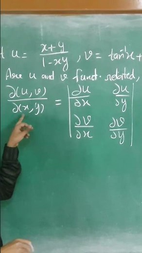 Jacobian | Real and complex analysis bsc 3rd year #jacobian Jacobian engineering mathematics