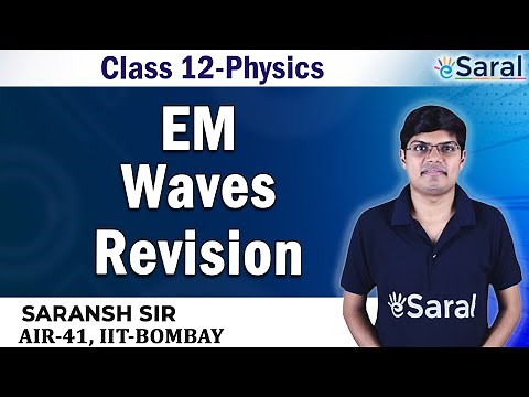 Electromagnetic Waves Revision - Physics Class 12, JEE, NEET