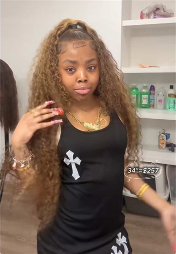 ✨ Highlight curly hair that stays long, full, and affordable. 👉 Checkout today. 💥34''=$257 💚Direct Wig Link: https://prom.zlikehair.com/3KDmmaE * 🤑 TAX REFUND MUST-HAVE 3OO% DENSITY WIGS 💥 LIMITED 50% EXTRA 15% 0FF 👉 Promotion Link: https://prom.zlikehair.com/4nSai4q * 🤑 Tax Refund Shopping Guide 💥 Sitewide 15% Off, Code: TR15 💥 Extra $60 Off Over $365, Code: TR60 💥 Extra$80 Off Over $465, Code: TR80 👉Promotion Link: https://prom.zlikehair.com/40js32B * 😇 Buy Now, Pay Later with Klar