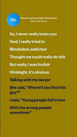 Moral of the Story - Ashe, Niall Horan (Lyrics)