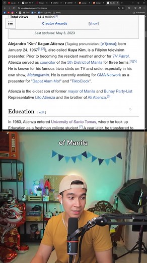 52K views · 116 reactions | Emman Atienza's response is incomplete imo | Carlos Benipayo | Facebook