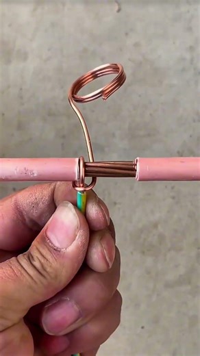 Attaching wire to electrical cables that are suitable for fasteners from structural closures #shorts