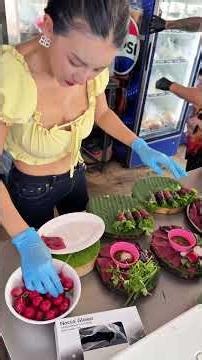 Sweet fresh meat - Thai Street Food
