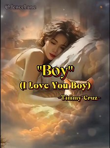 361K views · 5.5K reactions | I Love You Boy (1987) -Timmy Cruz- #music #song #lyrics Requested song | Jence Lane | Facebook