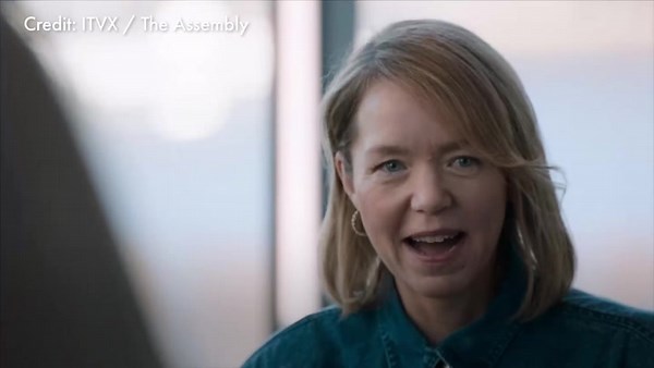 WATCH: Anna Maxwell Martin opens up about boyfriend on The Assembly
