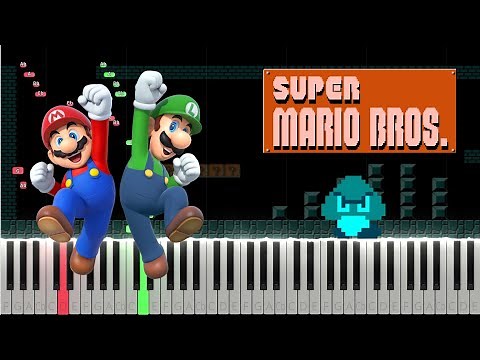 Super Mario Bros. - Underground Theme (Piano Tutorial by Javin Tham)
