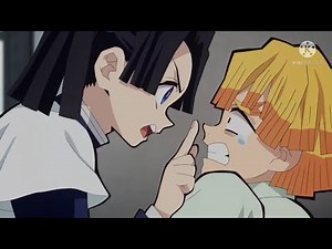aoi being mad at zenitsu for 43 seconds demon slayer season 1