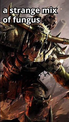 Are Orks Mushrooms? Warhammer 40k Lore #shorts