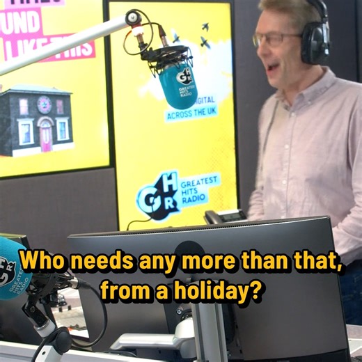4.5K views · 61 reactions | Maggie has her holiday priorities in order! ☀️ It's all request Friday, and Andy Crane is speaking in French. | Greatest Hits Radio | Facebook