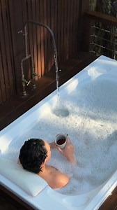 1.1K views · 12 reactions | Escape the city at The Hūnua Retreat—just 45 minutes from Auckland. This cosy cabin overlooks a serene pond surrounded by native trees and birdsong. Soak in your outdoor bath under the stars, warm up by the woodburner, and explore nearby waterfall walks. It's dog-friendly too!  | Canopy Camping Escapes | Facebook