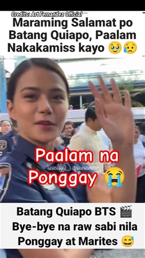 Paalam na Ponggay, Marites at Tanggol | Huling Araw ng Batang Quiapo 🎬 #batangquiapo #tanggol #fyp