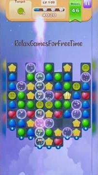Candy Fever 2 - Level 20 gameplay match 3 logic puzzle casual mobile android game walkthrough