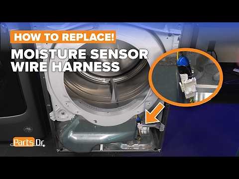 How to replace the Moisture Sensor Wire Harness on your Whirlpool Maytag Kenmore Dryer # WPW10298258