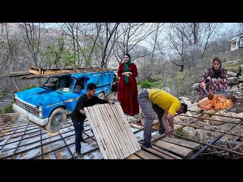 Building a Bridge Over a Canal 🚜 Accessing Our Dream Farm