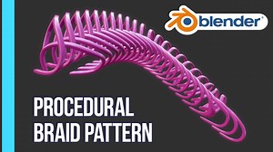 Procedural Braid Pattern in Blender