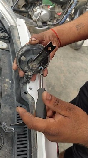 how to car horn repairing setting
