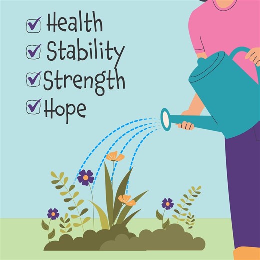 #Recovery is REAL (Restores Every Aspect of Life). If daily life feels harder than usual, learn ways to take your first steps toward recovery. ✔️ Health ✔️Stability ✔️Strength ✔️Hope Start here ➡️ findsupport.gov #RecoveryJourney #Wellness | SAMHSA