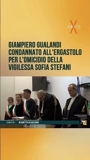 Giampiero Gualandi condannato all'ergastolo per l'omicidio della vigilessa Sofia Stefani
