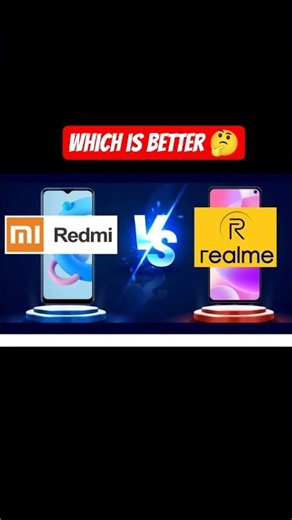 Redmi vs realme which is better #shorts #comparison #smartphone #viral ‪@TechBurner‬