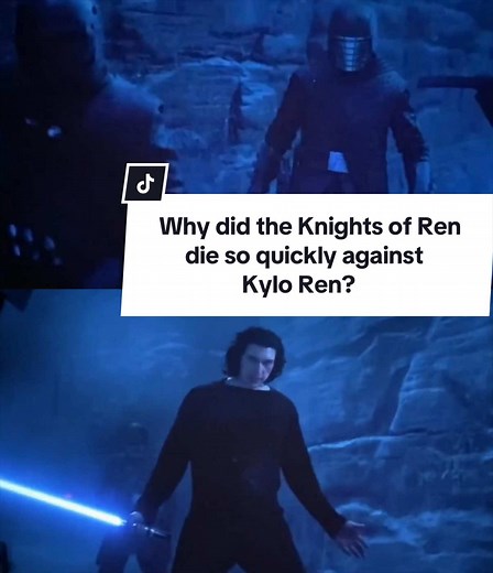 Why did the Knights of Ren die so quickly against Kylo Ren? #starwarslore #knightsofren #kyloren #theriseofskywalker #darkside