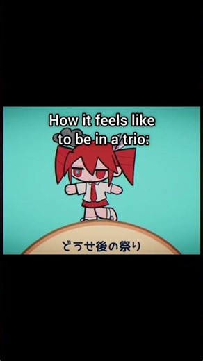 I'm teto in every trio.. #vocaloid #shorts