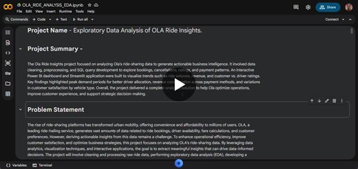 Analyzing OLA Ride Data with Python | Ketan Bajpai posted on the topic | LinkedIn