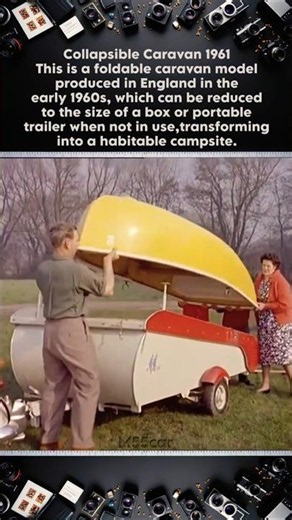 Foldable Portable Caravan - 1961