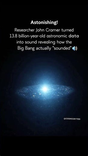 What Did the Big Bang Sound Like? 🔊 | Scientists Turned Ancient Data Into Sound 🌌