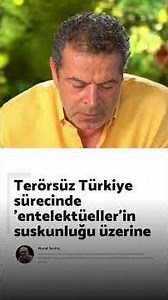 Why Are Intellectuals Silent During the Peace Process? #cüneytözdemir #agenda #breakingnews #news