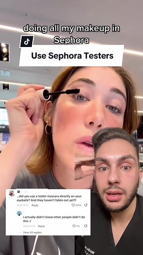 Using Sephora Testers for Full Face Makeup and Skincare: A Risky Game