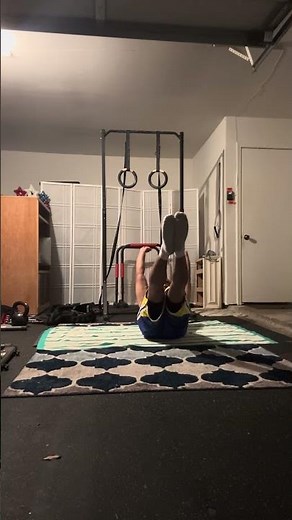 Log roll training #fitover40 #back #core #advance #gymnast #longevity #controlled