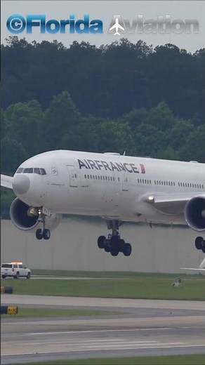 🇫🇷 Air France Boeing 777 Beautiful Landing at World’s Busiest Airport | Atlanta ATL 4K
