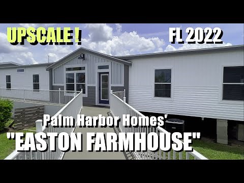 Palm Harbor Homes' New Model “Easton Farmhouse" Manufactured Home Tour (W/Spa Bath) Florida 2022