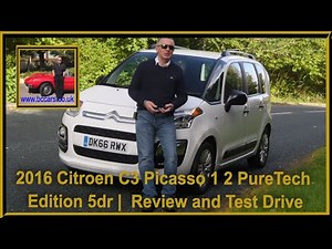 2016 Citroen C3 Picasso 1 2 PureTech Edition 5dr | Review and Test Drive