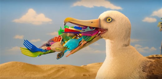 Corona and Parley's stop-motion film shows how plastic impacts wildlife