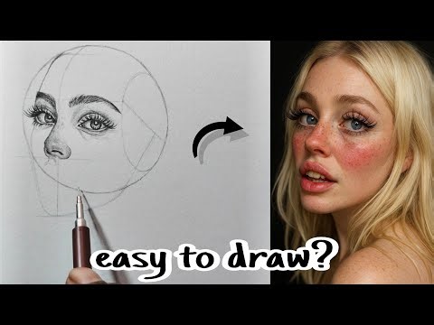 How to Make FACES Drawing with the Loomis Method