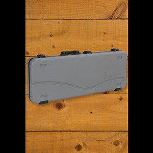 Fender Deluxe Moulded Stratocaster/Telecaster Case - Silver/Blue